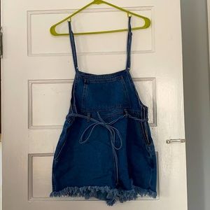 Short Large Forever 21 Overalls
